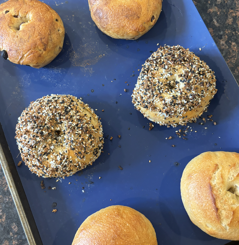 Sourdough discard bagels (8 count) *available upon request