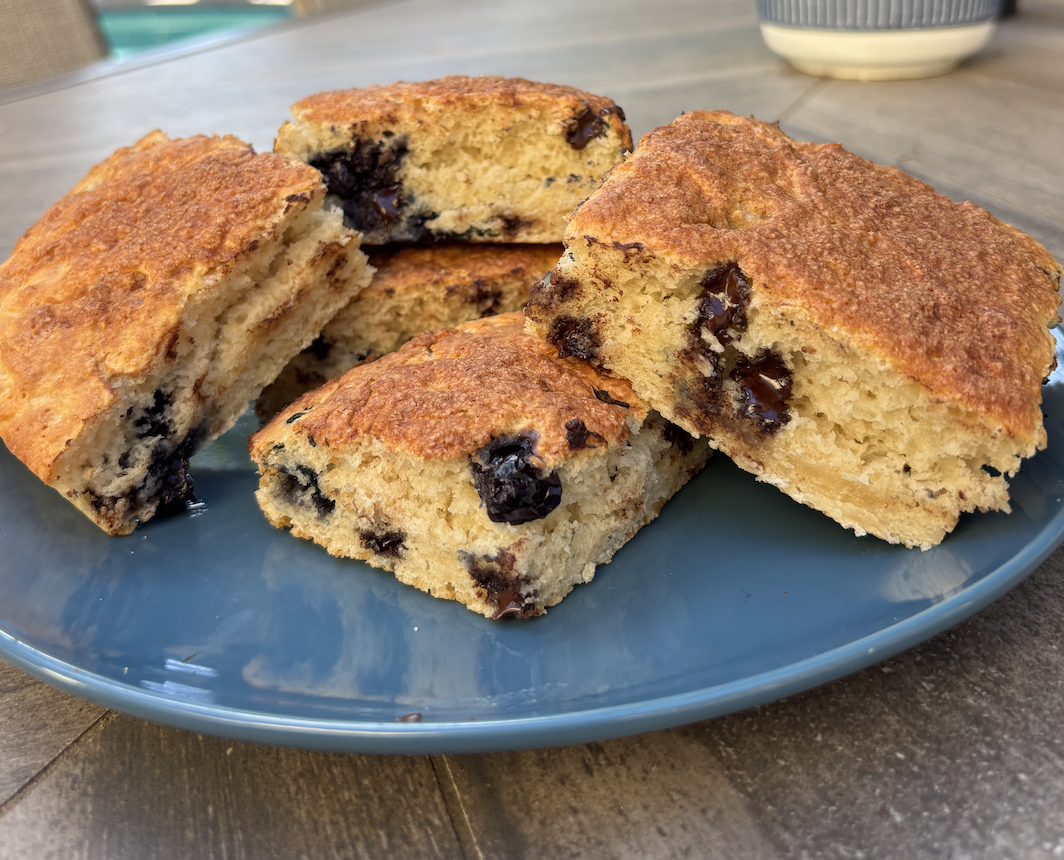 Chocolate Chip Sourdough Swim Biscuits (9 count) *available upon request