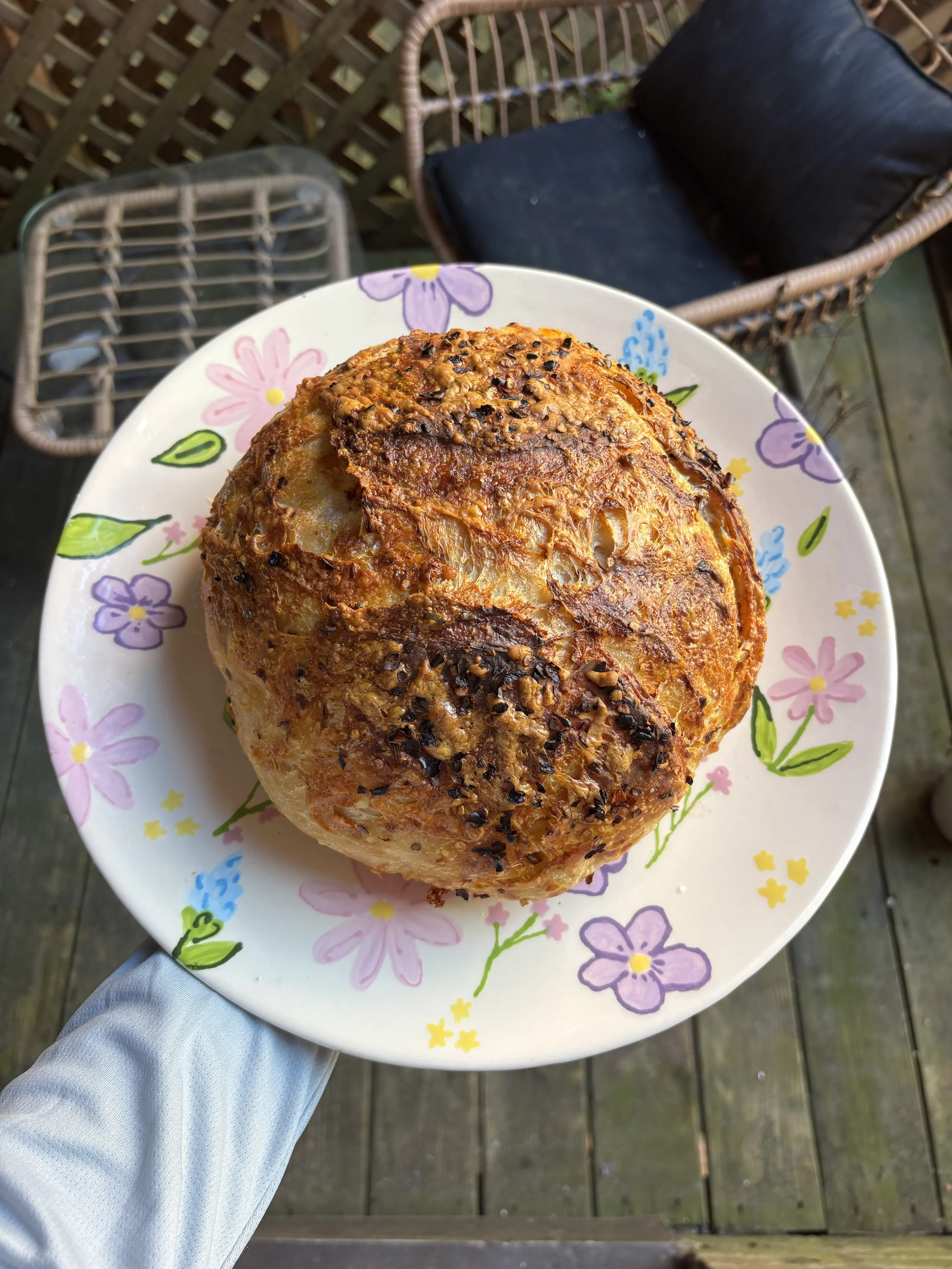 Chilli cheddar sourdough  *available upon request