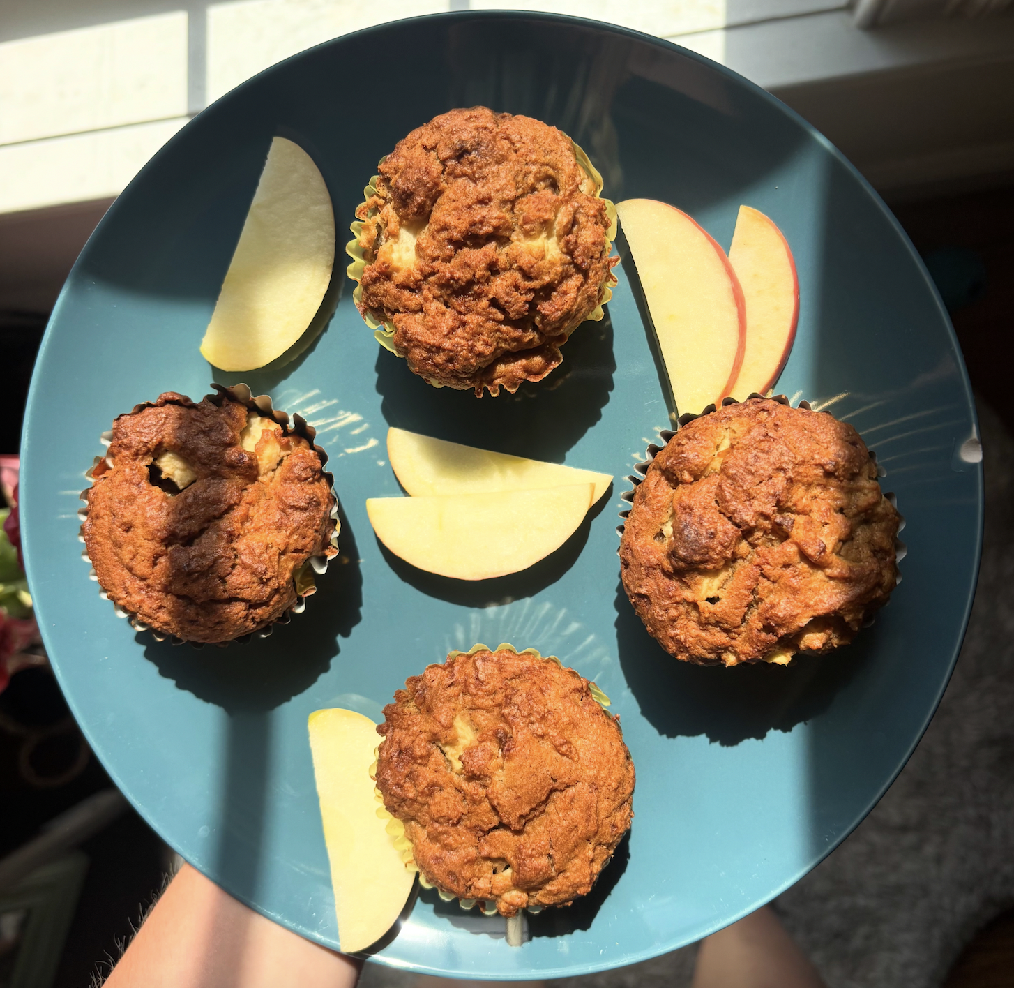 Gluten free apple cinnamon muffins (1/2 dozen) *available upon request