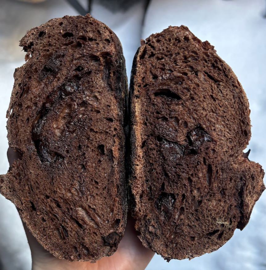 Double chocolate sourdough *available upon request