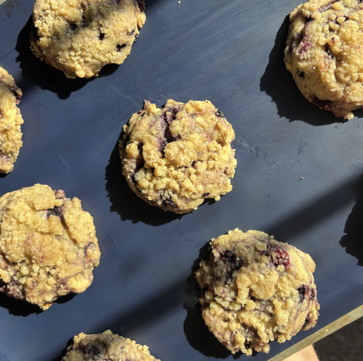 Blueberry muffin cookies (about 24) *available upon request
