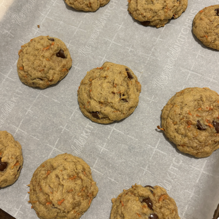 Brown butter carrot cake cookies (about 16) *available upon request