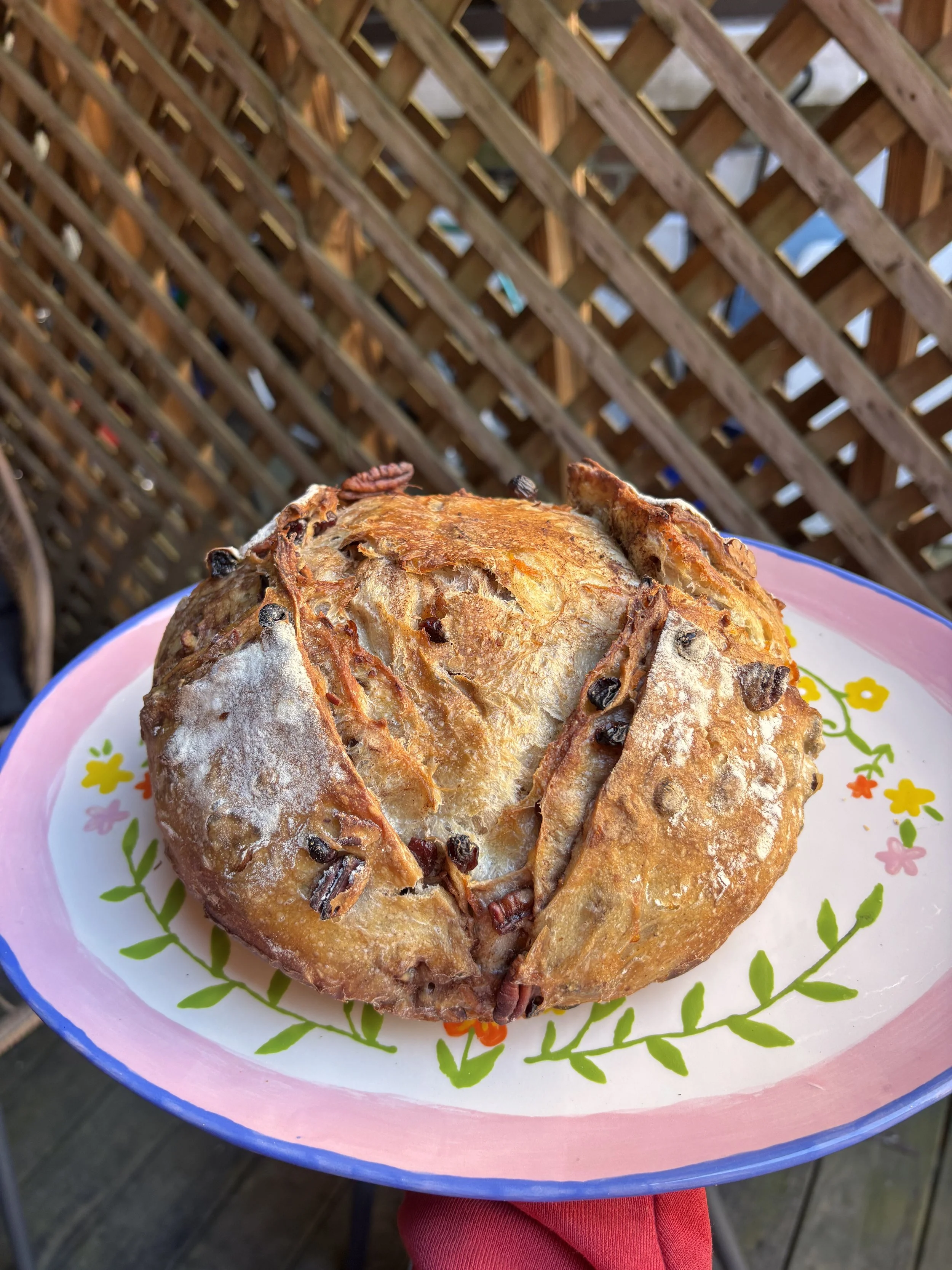 Carrot cake sourdough *available upon request