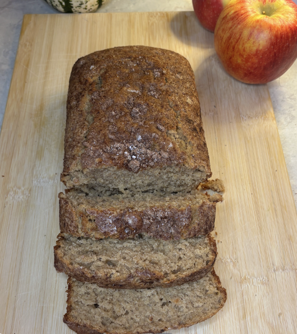 Apple cider donut bread *available upon request