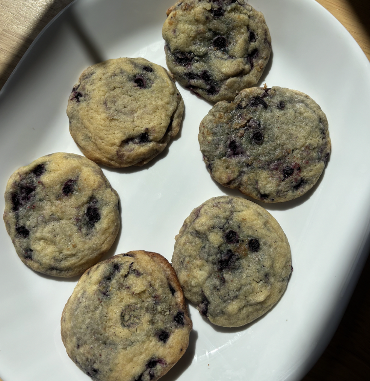 Gluten free lemon blueberry cookies (about 24) *available upon request