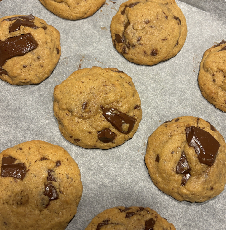 Brown butter chocolate chunk cookies (about 25) *available upon request