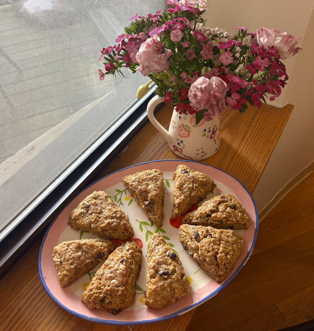 Sourdough carrot cake scones (8 count) *available upon request
