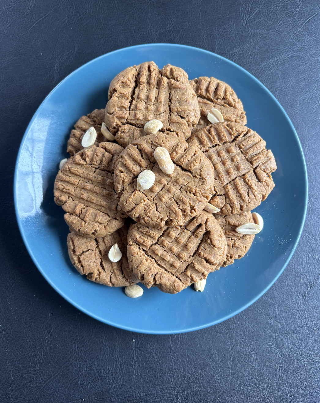 Gluten free and vegan peanut butter cookies (about 24) *available upon request