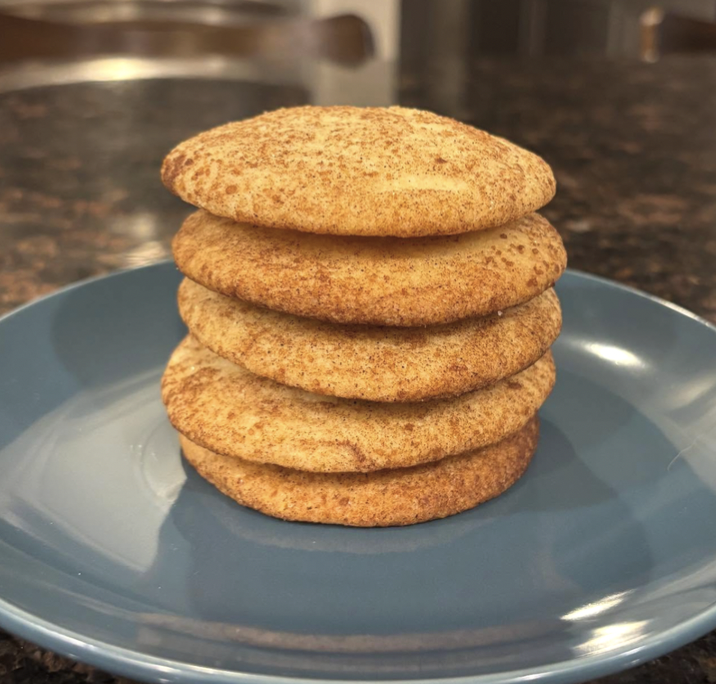 Snickerdoodles (about 24) *available upon request
