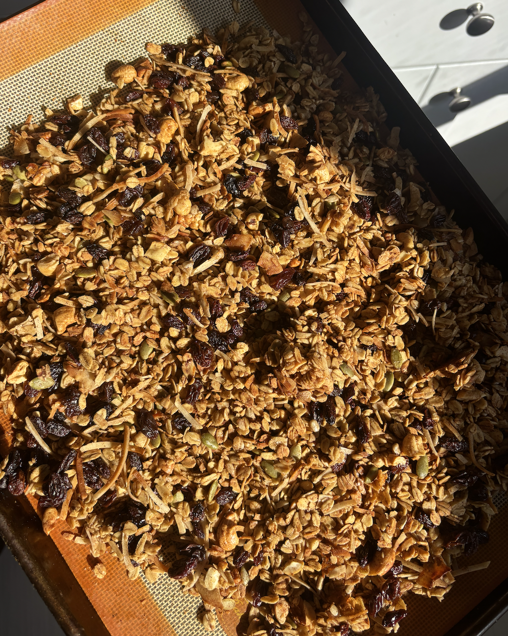 Gluten free granola *available upon request