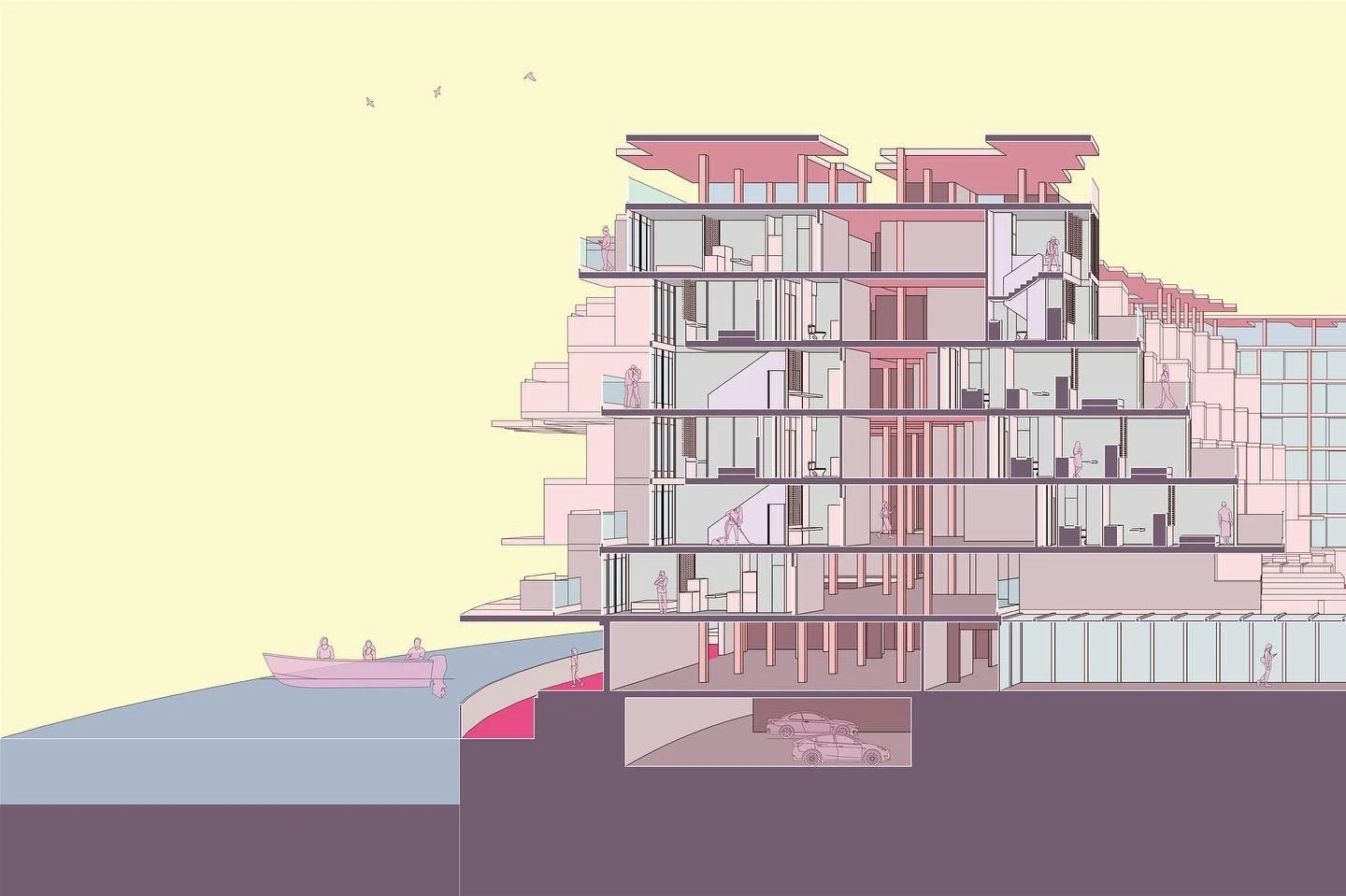 arc307 Creekwalk Housing - (swipe to see) Section A