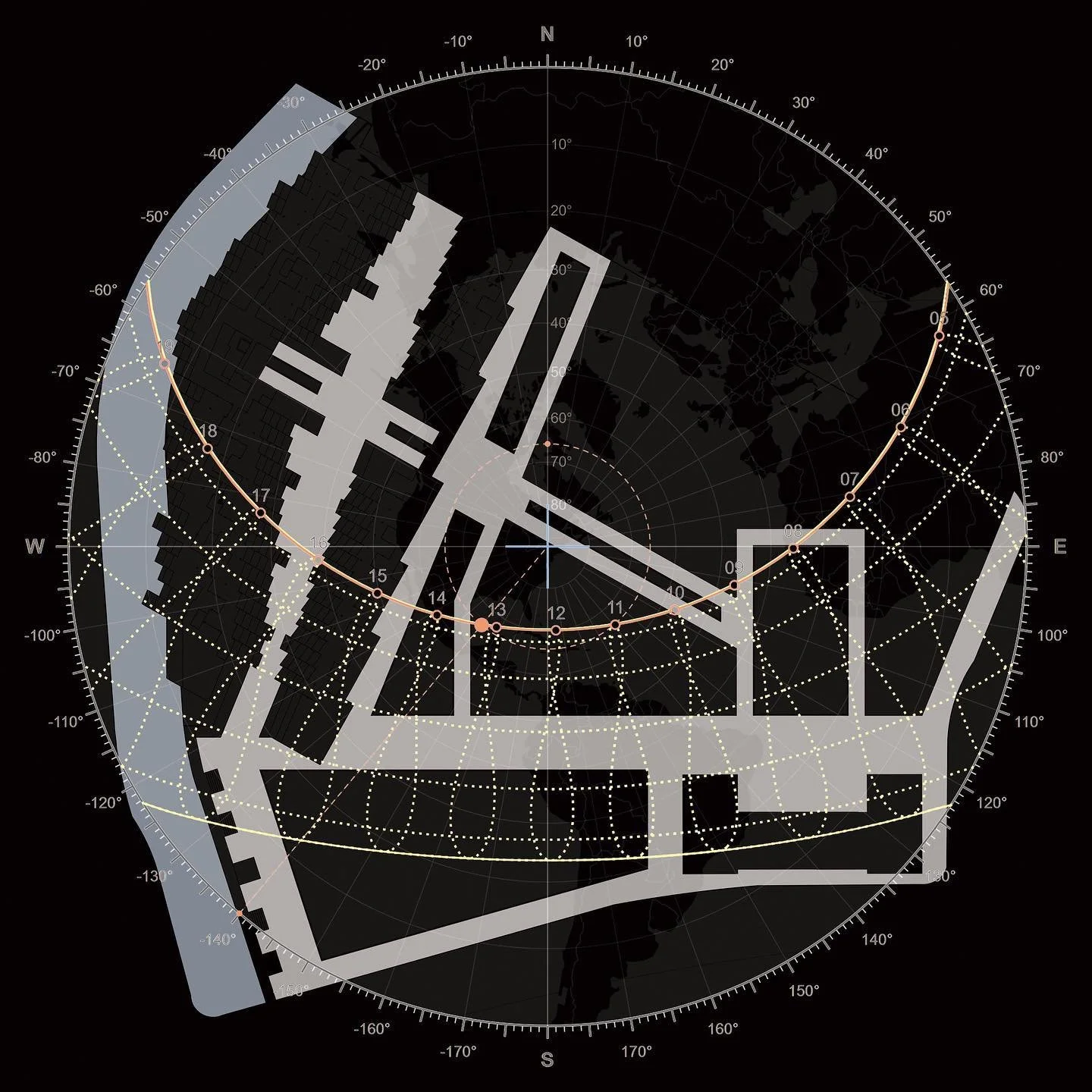 arc307 Creekwalk Housing - Sun Diagram