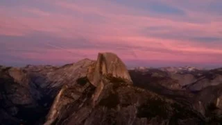 Half Dome, Yosemite at Sunset