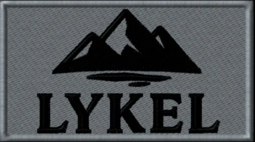 LYKEL logo featuring black mountain peaks above the word LYKEL.