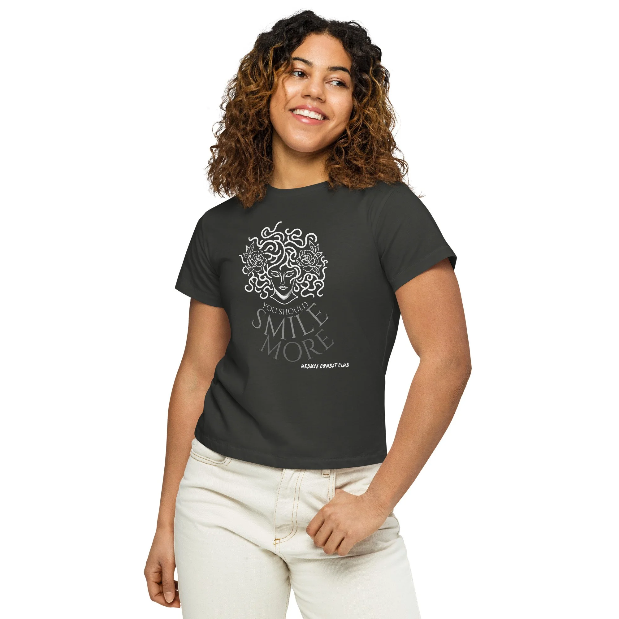 MCC Smile More High-Waisted T-Shirt