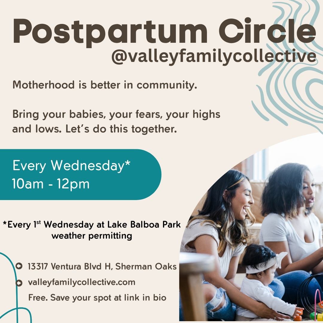 Nobody tells you how lonely the postpartum season can feel. 💛

The Postpartum Circle exists for exactly that &mdash; a free, weekly gathering where new mamas can show up as they are. Bring your baby, your tears, your questions, your proud moments, y