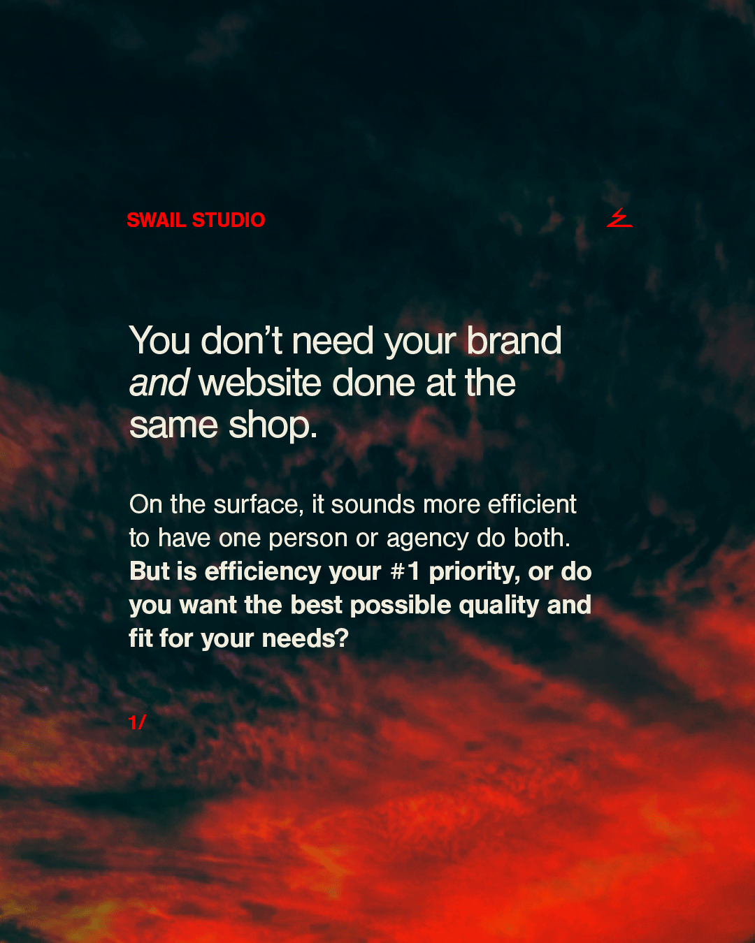 why i stopped offering websites