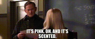 I was hired based on the color of my resume paper. 