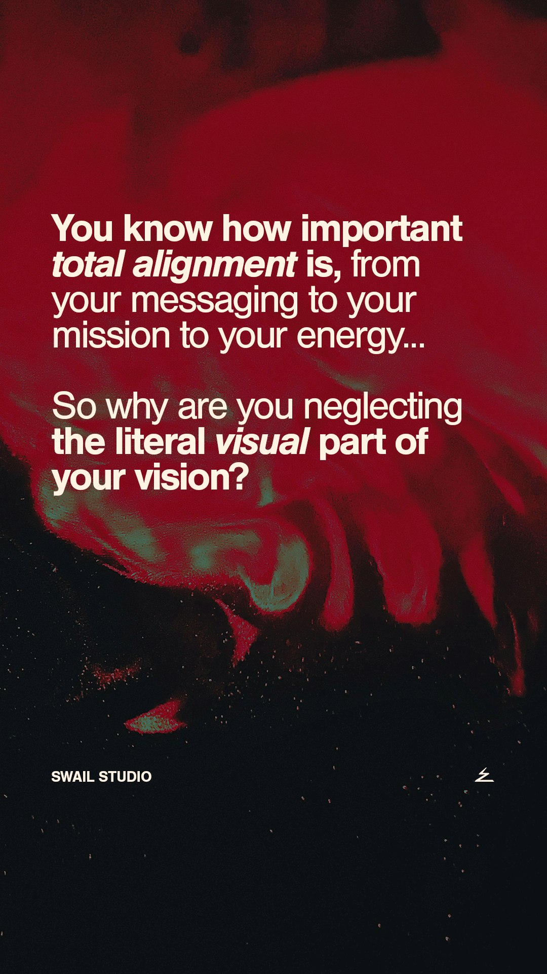 Looking like a leader ≠ looking "polished"