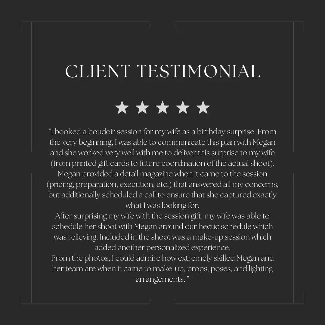 Another happy client makes my day!