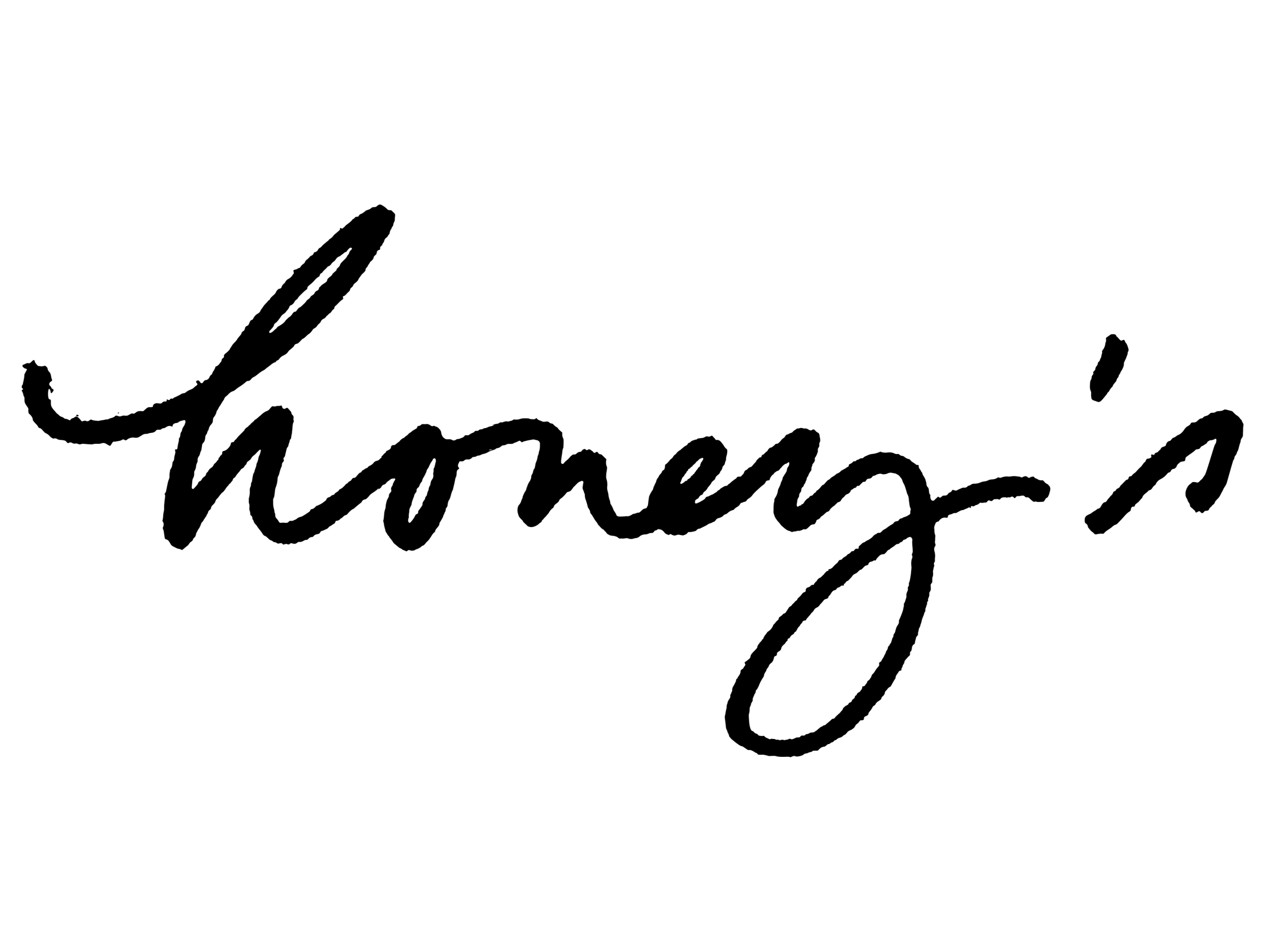 The word 'homey's' written in black cursive font on a white background.