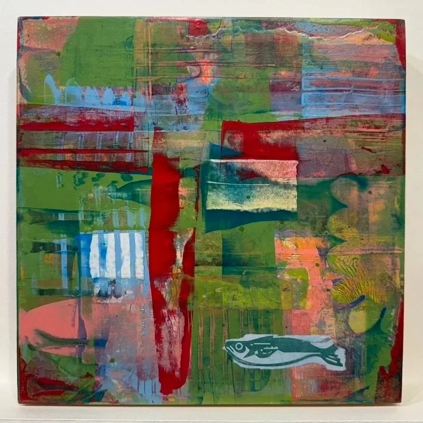 Here Fishy Fishy | 2025 | 10" x 10"