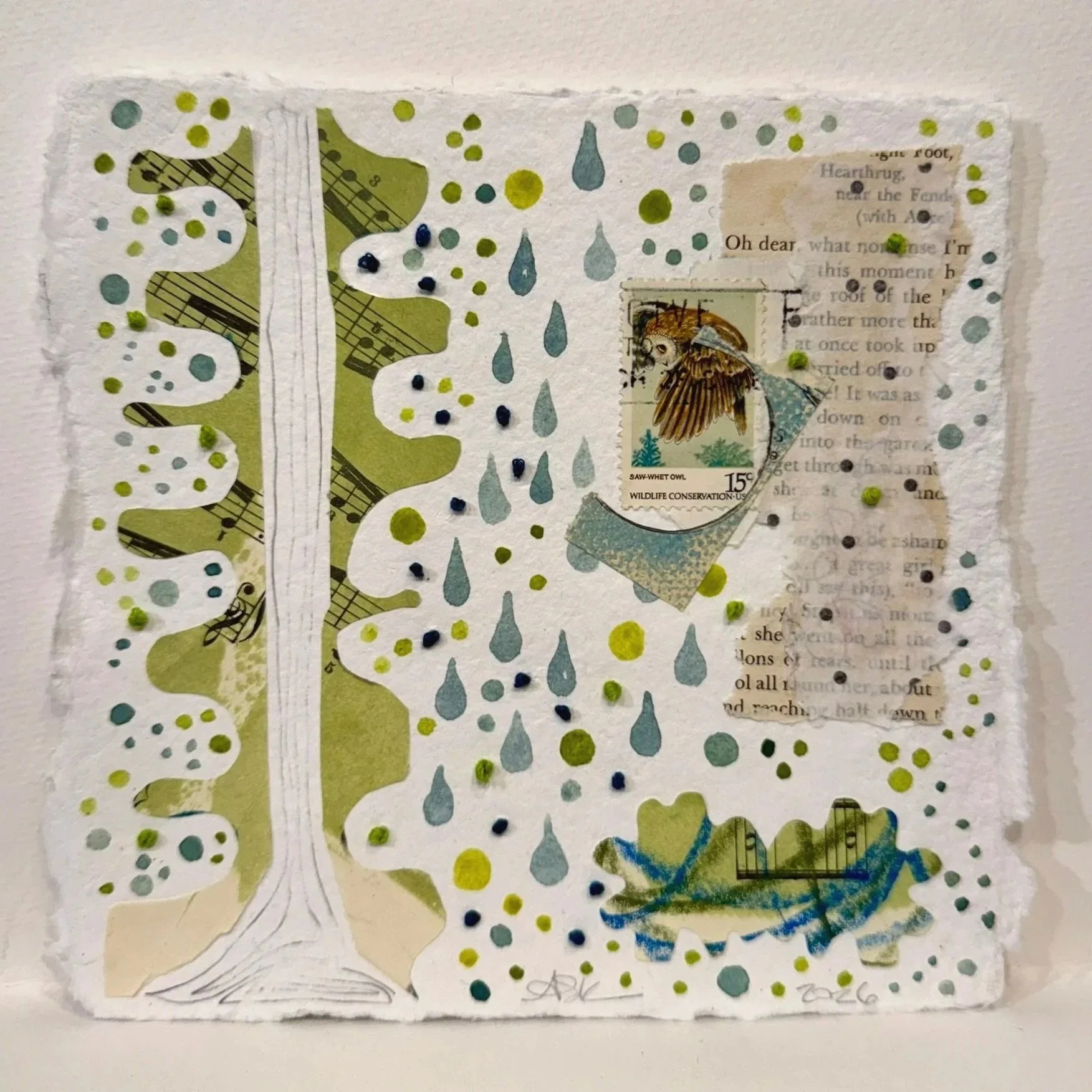 Light Rain, Rarely Seen | 2026 | 6" x 6"