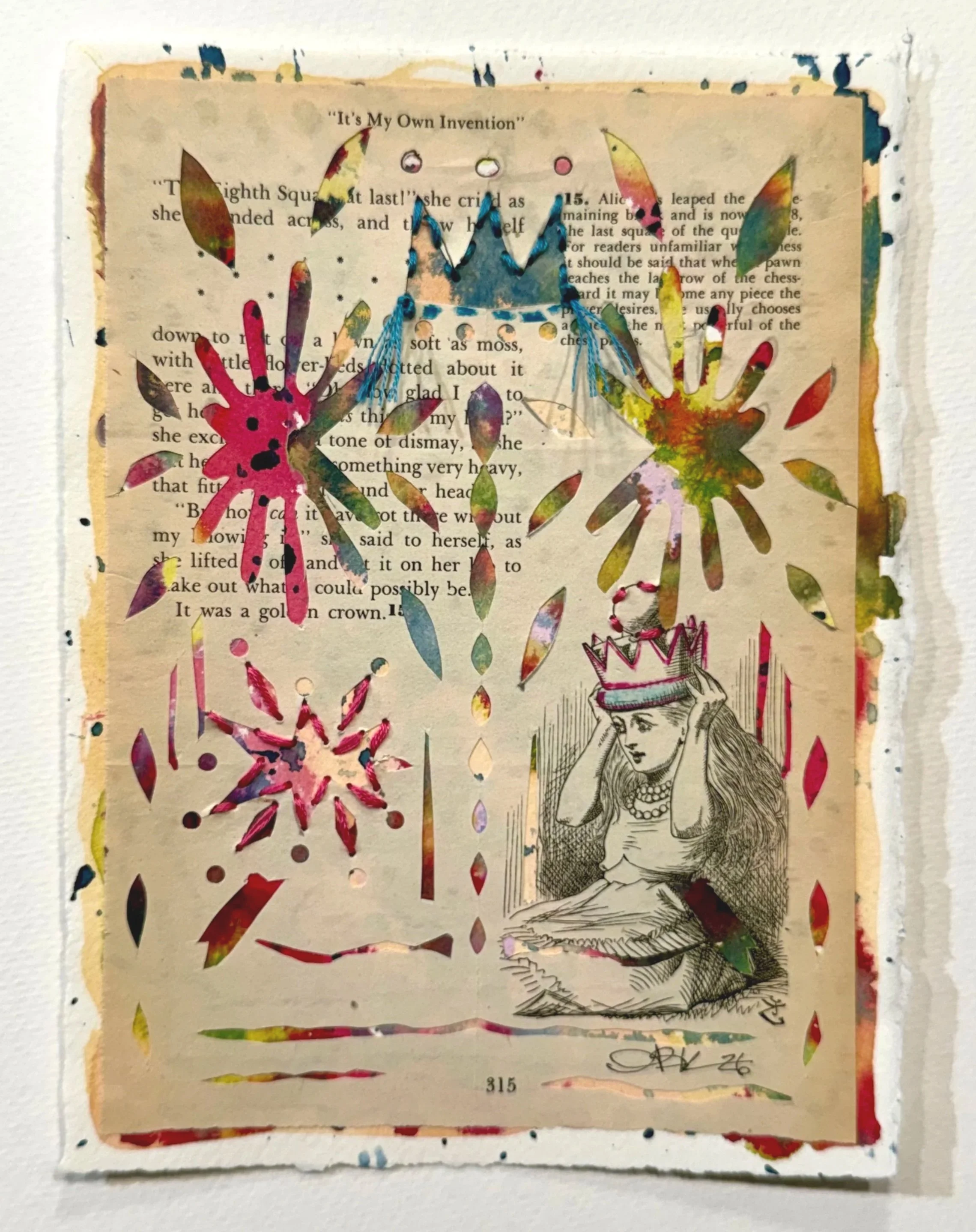 Birthday Queen | 2026 | 5" x 7" 🎨 SOLD 