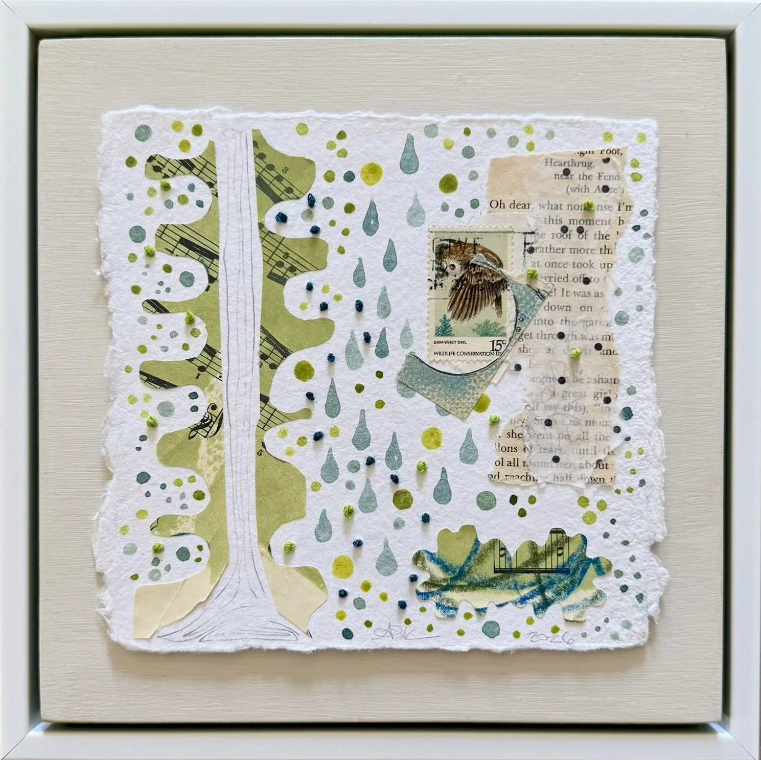 Owl be Seeing You | 2026 | 8" x 8"