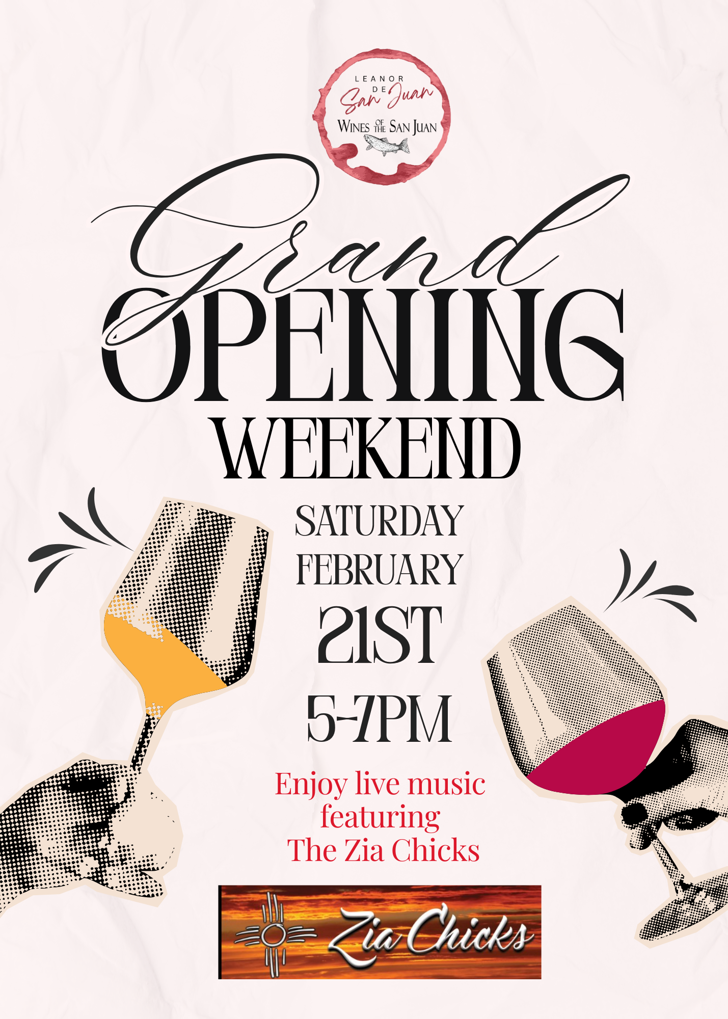 Grand Opening Weekend: Live Music with Zia Chicks