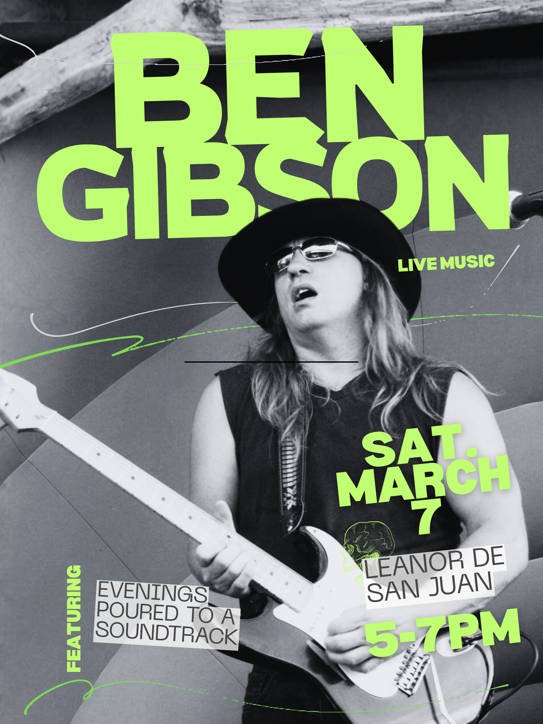 Evenings Poured to a Soundtrack: Ben Gibson