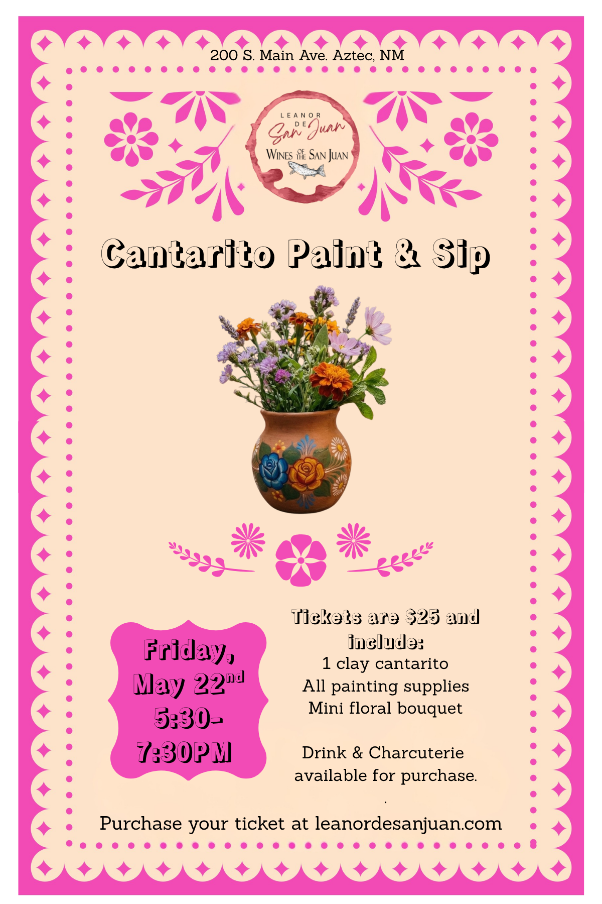 Cantarito Paint & Sip Night 