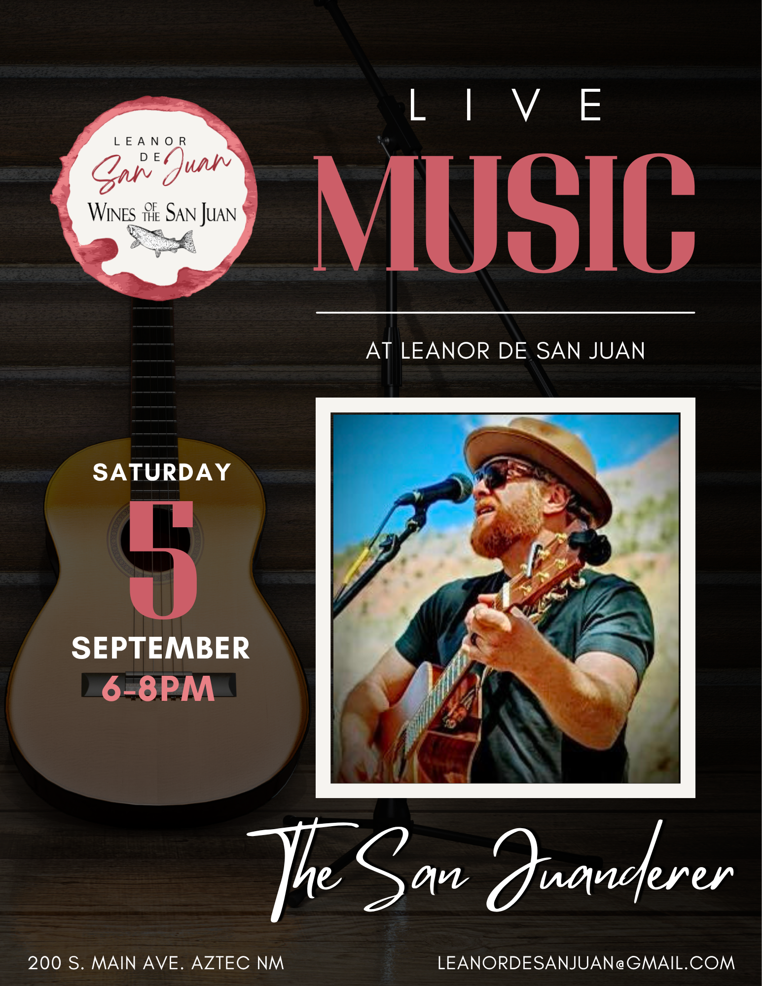 Live Music with The San Juanderer