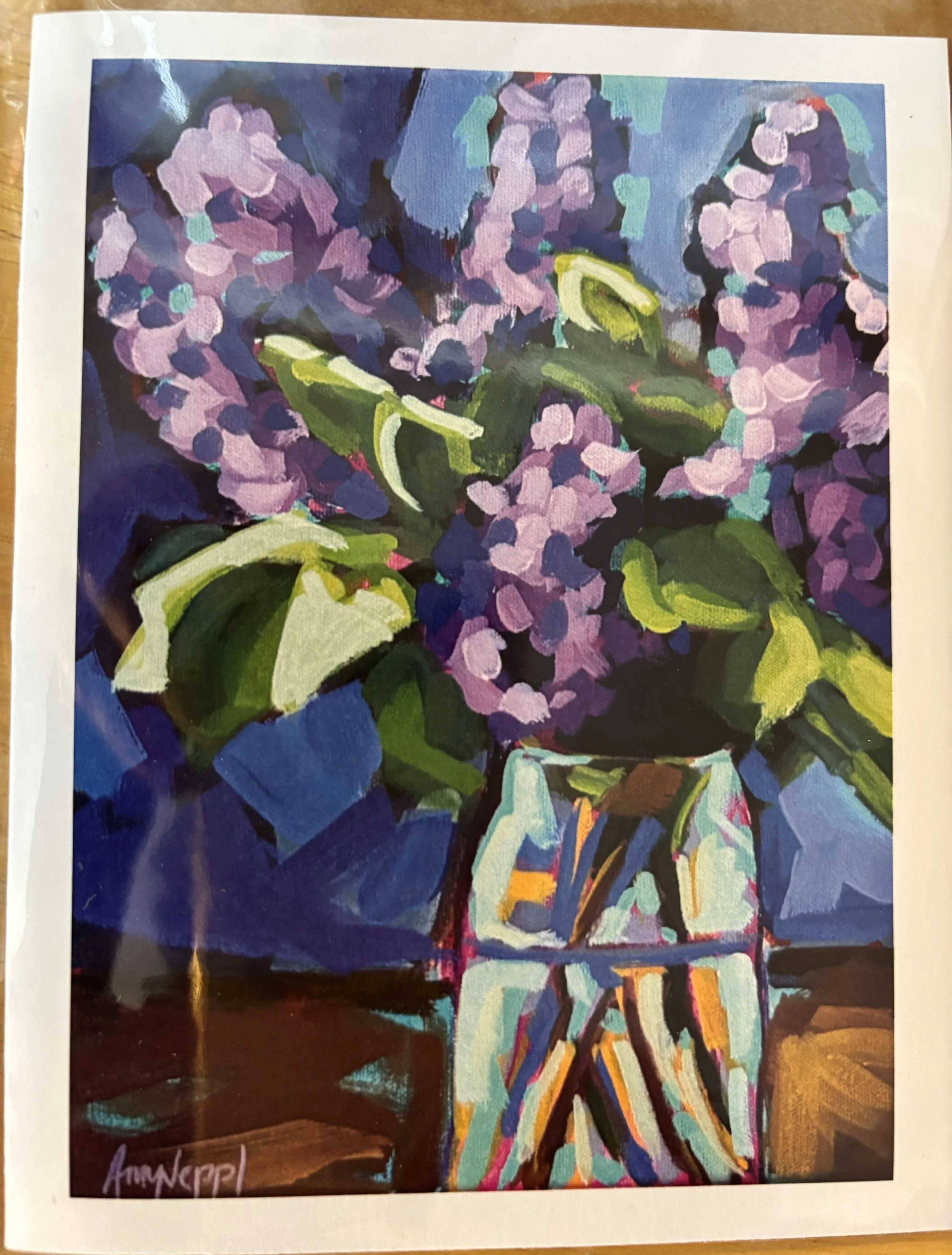 Lovely Lilacs Greeting Card