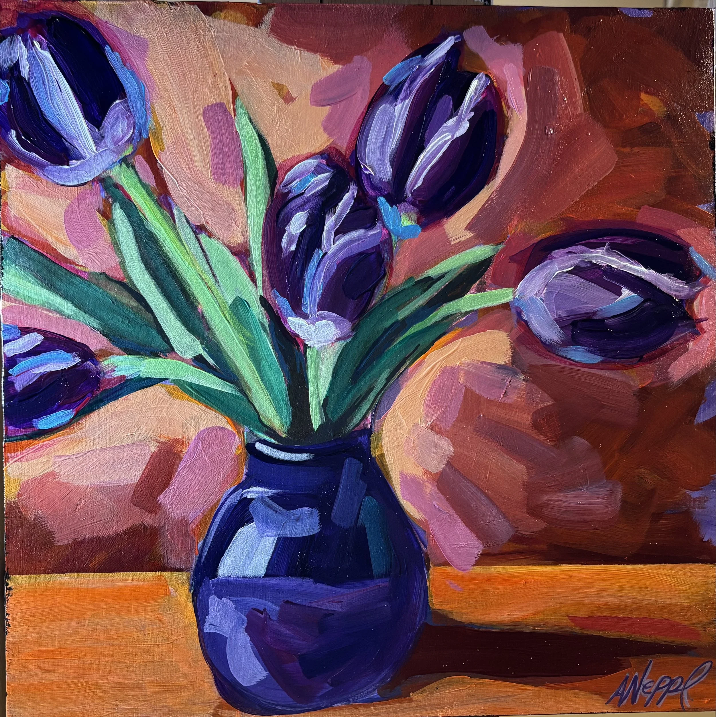 Purple Tulips