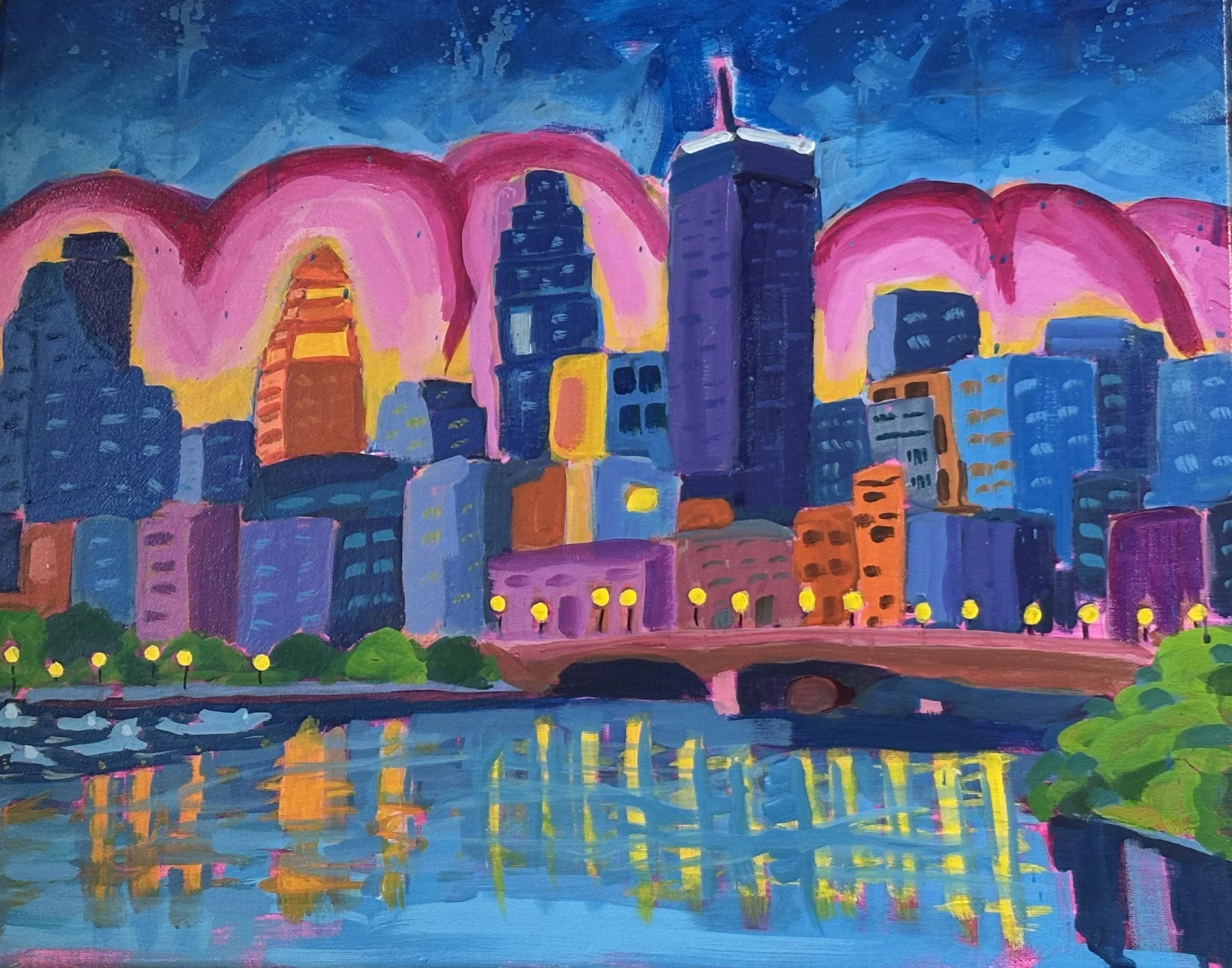 Print from original 8 x 10 with matte