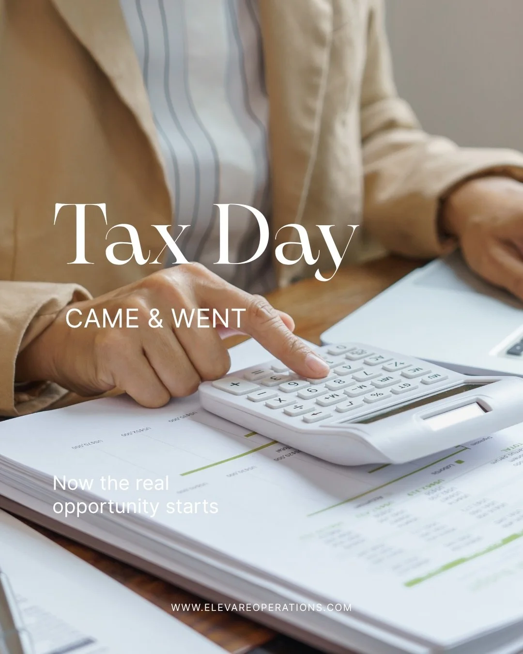Tax Day came and went
Now the real opportunity starts

Most advisors treat tax season as reactive
File &rarr; move on &rarr; revisit next year
But the best firms?
They use right now to get ahead

Here&rsquo;s what I&rsquo;d be doing this week: