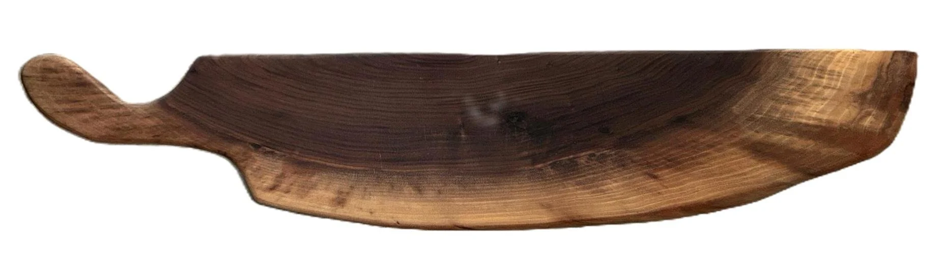 31" x 6.5" Black Walnut Charcuterie Board
