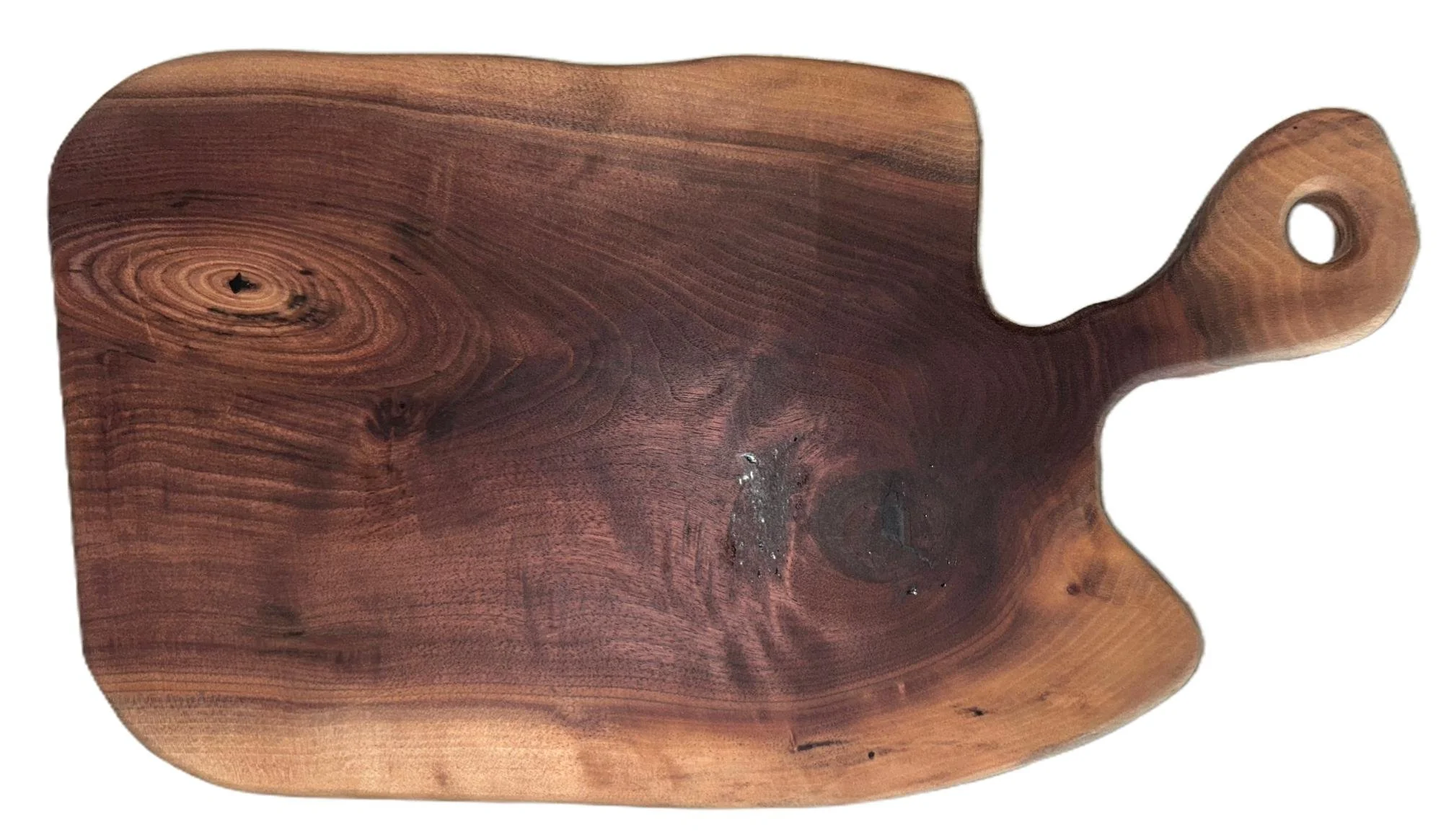 20" x 11" Black Walnut Charcuterie Board