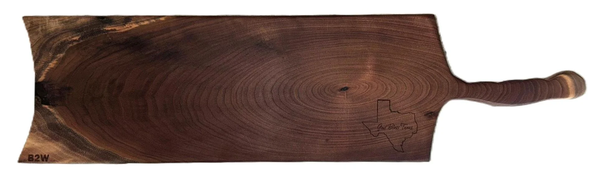 25" x 7" Black Walnut Charcuterie Board