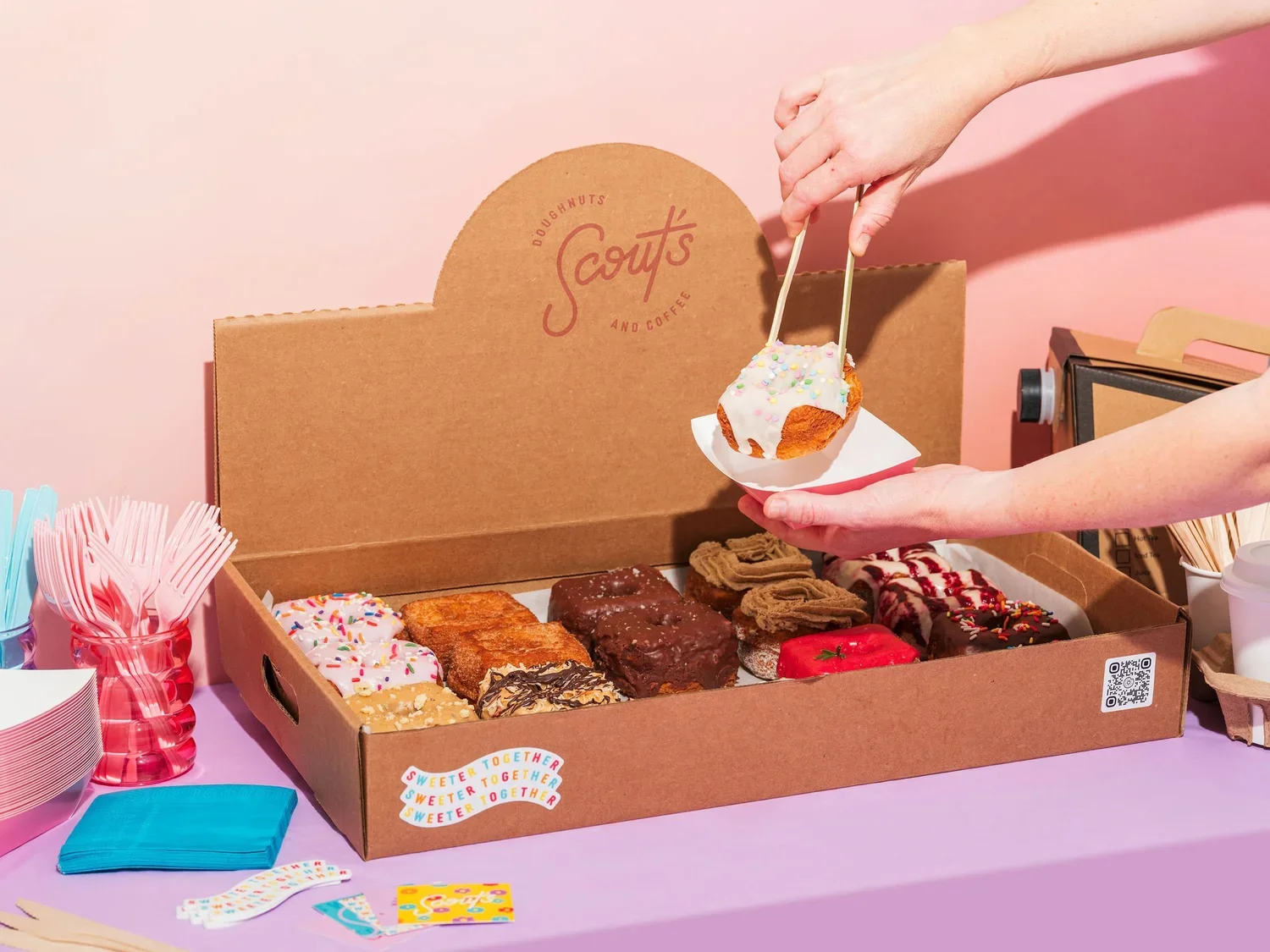 Scout’s Donuts Book Reading