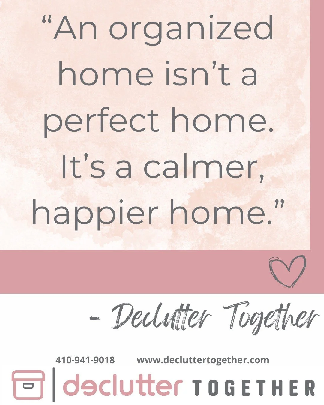 Perfection isn&rsquo;t the goal. ✨
Feeling good in your home is. 🏡🤍