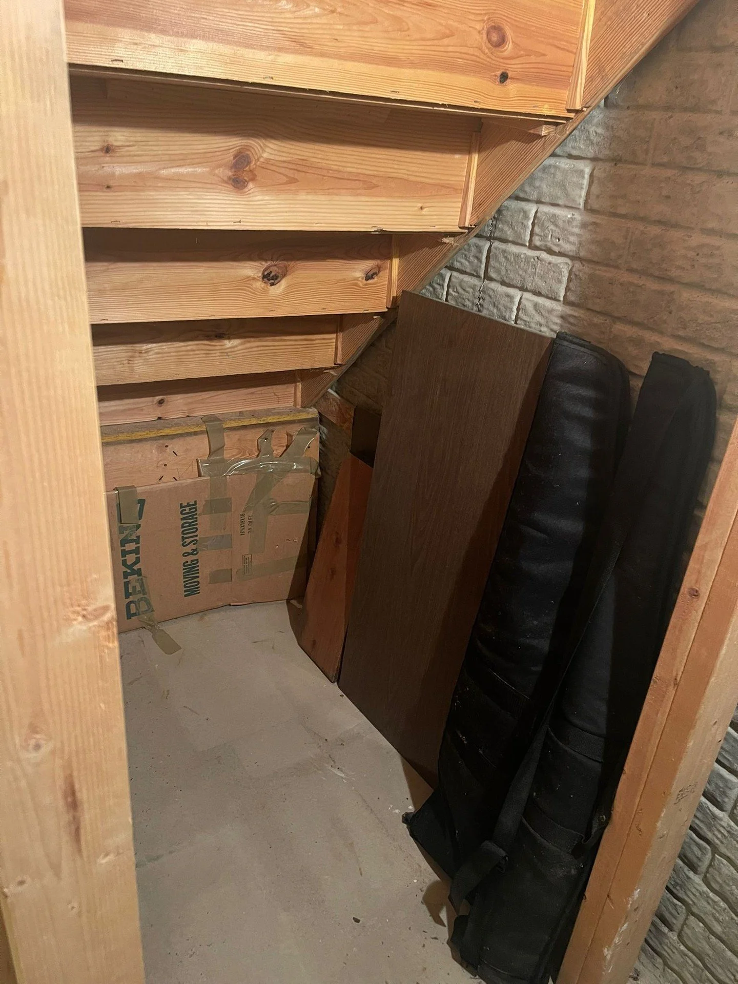 Basement closets under the stairs can so easily turn into a &ldquo;catch-all&rdquo; space, and that&rsquo;s exactly what happened here! Together, we sorted through everything, deciding what to toss, donate, keep, or move to a better spot. Check out t