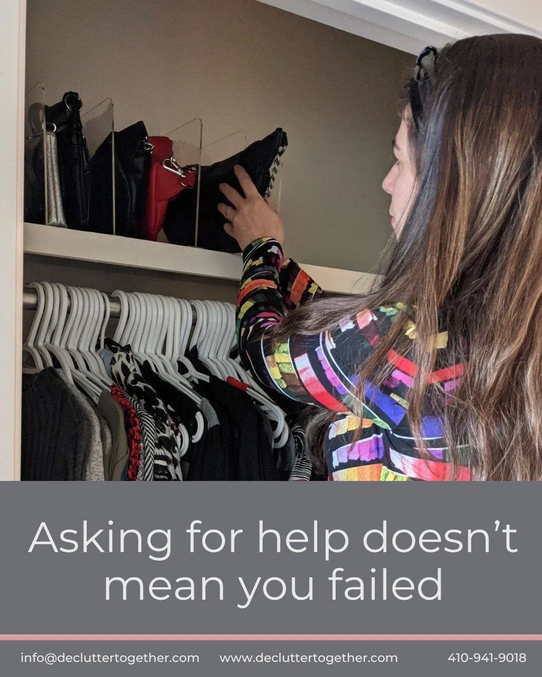 There&rsquo;s a common myth that needing organizing help means you &ldquo;should&rsquo;ve been able to handle it on your own&rdquo; 😓

Here&rsquo;s the truth: support is not a sign of failure &mdash; it&rsquo;s a 𝘀𝘁𝗿𝗮𝘁𝗲𝗴𝘆. 💡

Just like you 