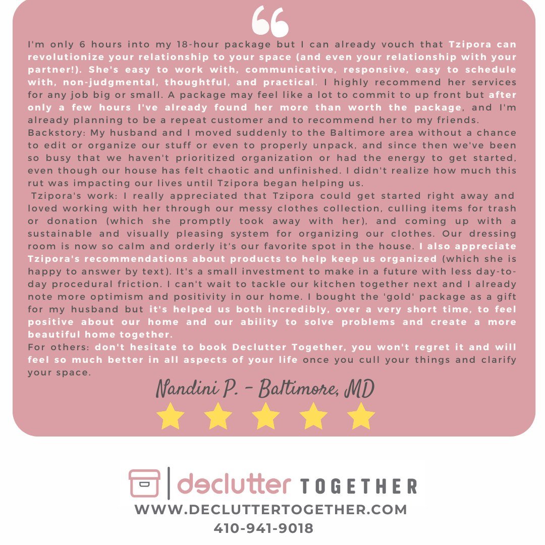 Organizing dreams do come true! Thanks for the awesome review ☺️ Pm us if you want your organizing dreams to come true!

#happycustomer #CustomerReview #GoogleReview #professionalorganizer #professionalorganizing #organization #organizing #organizer 