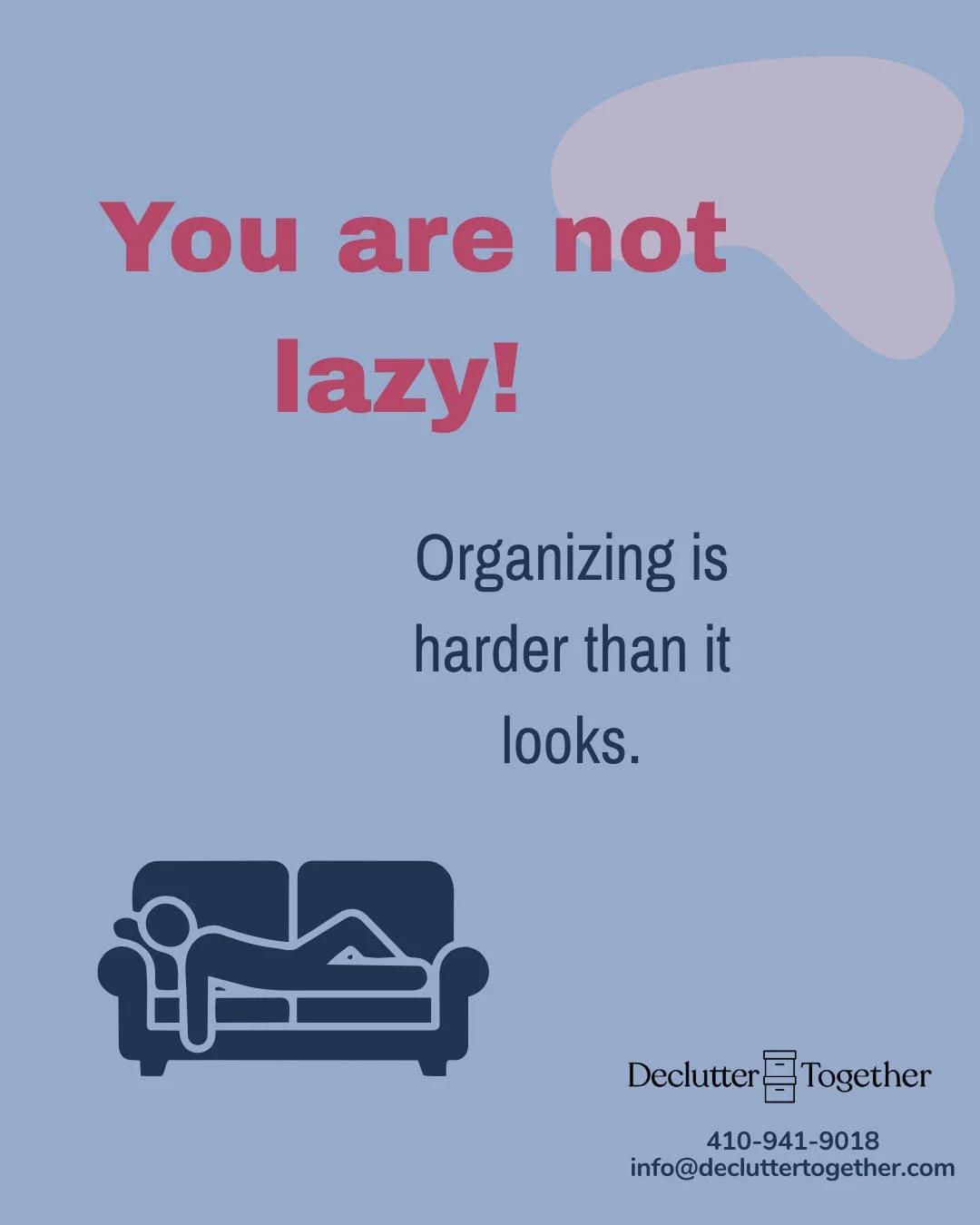 If organizing has felt harder than it &ldquo;should,&rdquo; there&rsquo;s a reason. 🏡✨

It&rsquo;s not laziness ❌. And it&rsquo;s not a lack of discipline 💪.

Most people are trying to make decisions, create systems, and manage their homes&mdash;al