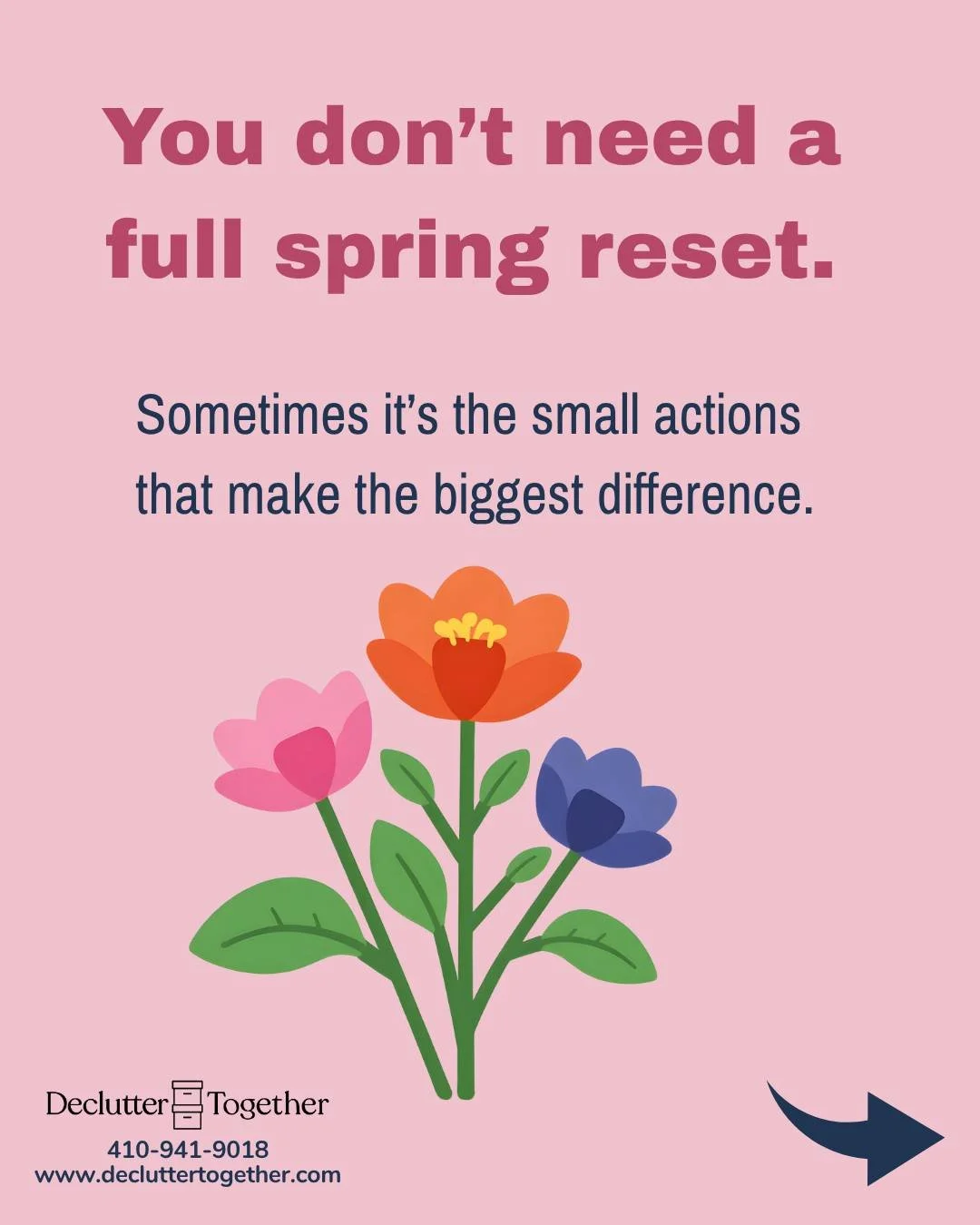 You don&rsquo;t need a full spring reset 🌿

Sometimes it&rsquo;s the small, practical shifts that make the biggest difference.

Putting away what you&rsquo;re no longer using.
Making space for what you need right now.

That might look like:
&bull; m
