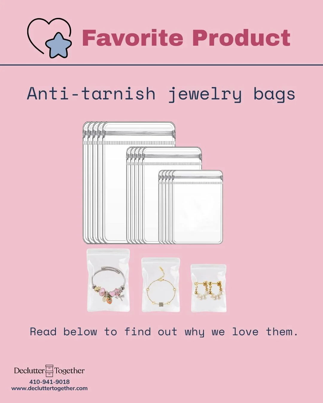 𝗟𝗲𝘀𝘀 𝗰𝗹𝘂𝘁𝘁𝗲𝗿. 𝗠𝗼𝗿𝗲 𝗲𝗮𝘀𝗲. 𝗘𝘃𝗲𝗻 𝗳𝗼𝗿 𝘆𝗼𝘂𝗿 𝗷𝗲𝘄𝗲𝗹𝗿𝘆. 💍✨

Jewelry is one of those small categories that can create a surprising amount of daily frustration&mdash;missing earrings, tangled chains, pieces that tarnish to