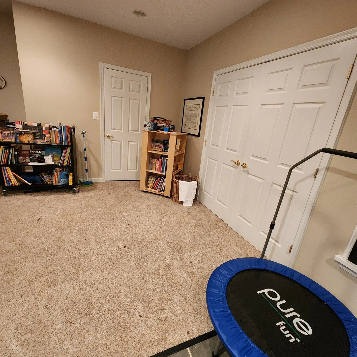 ✨ Basement Storage Makeover: Before &amp; After! ✨ We sorted through things in this basement, deciding what to keep, donate, or toss. Once we did that, all the overflow items fit perfectly in the storage area. Now it&rsquo;s neat, organized, and clut